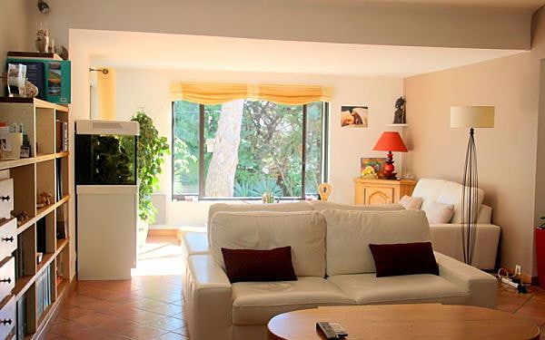 salon-confort-fauteuil-detente-rencontre-partage-coin-tv-chambre-hote-montpellier